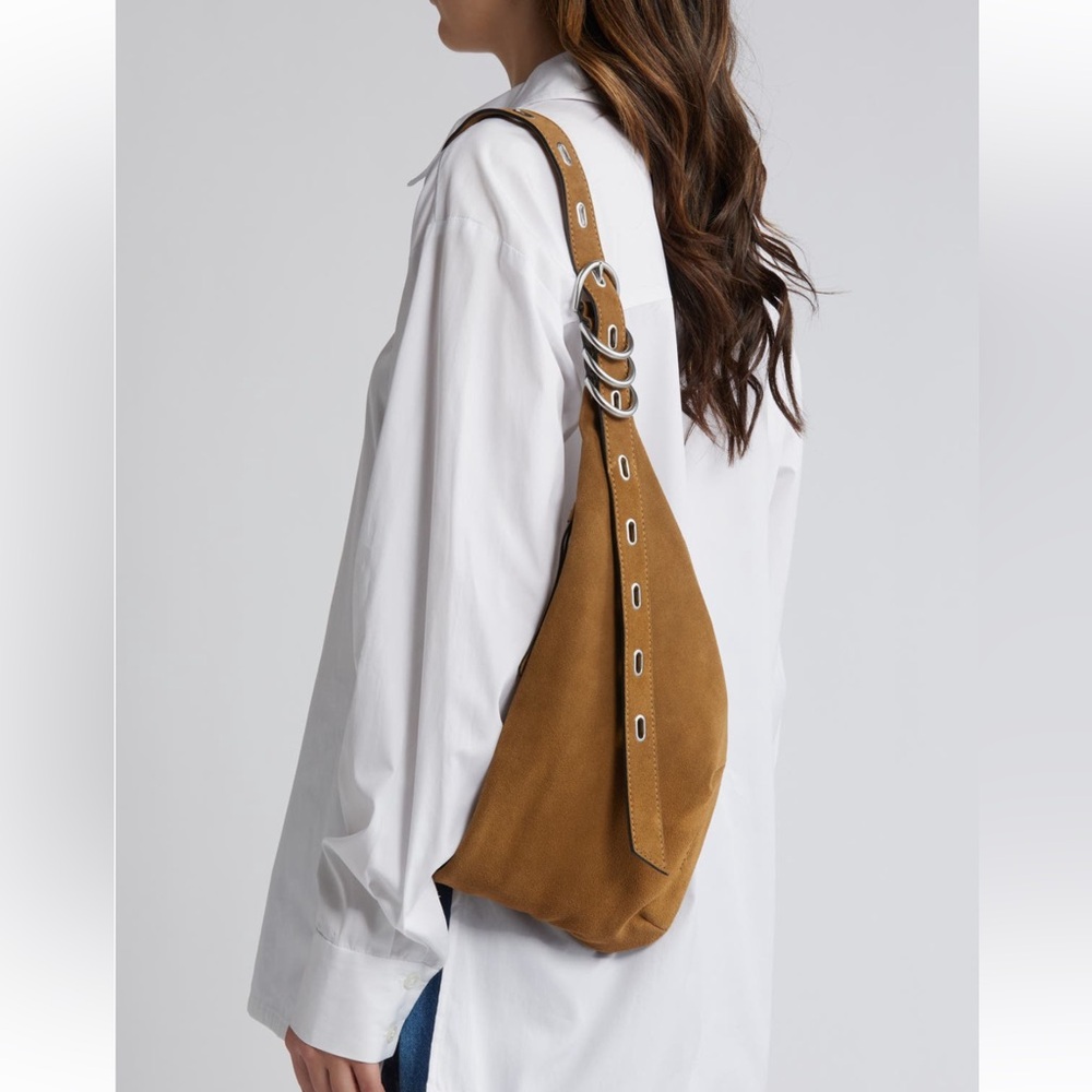 rag & bone Petra Suede Sling Bag - Picture 1 of 9